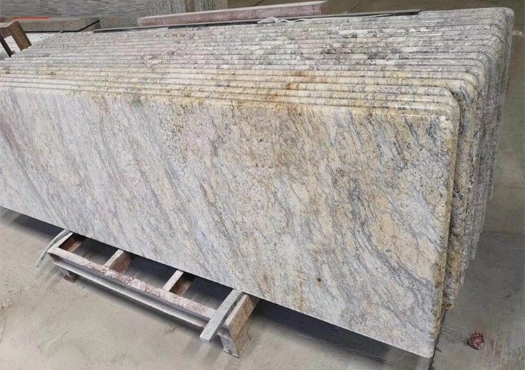 3cm thick golden yellow granite countertops