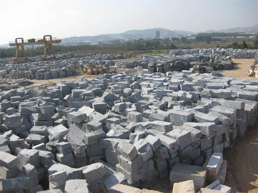 Blocks Yard FOR G023 ASH GREY GRANITE Blocks Yard FOR G023 ASH GREY GRANITE