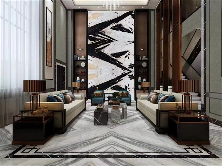 Bookmatched Stone