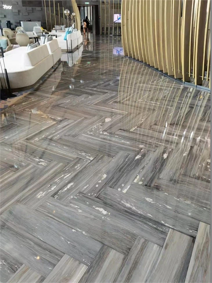 Palissandro Blue marble floor tile