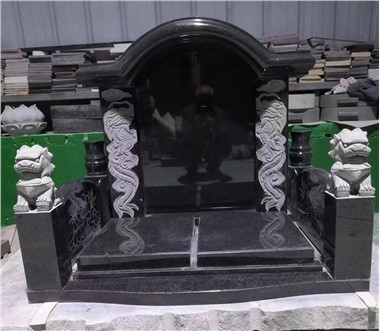 Černá žula náhrobní kámen velkoobchod