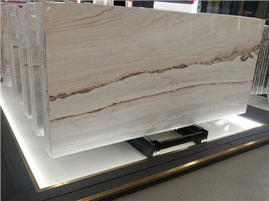 Palissandro bílý mramor