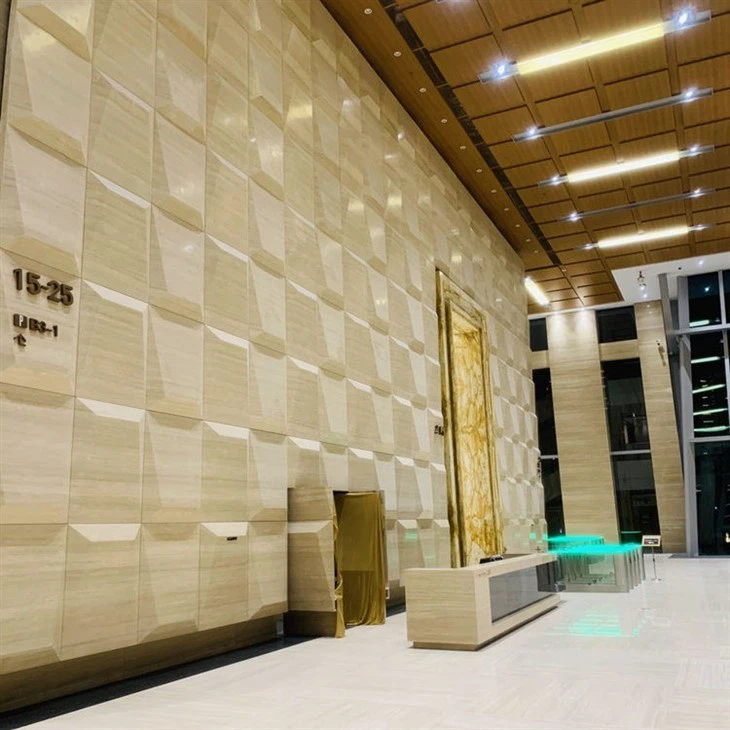 Travertine Decor Wall