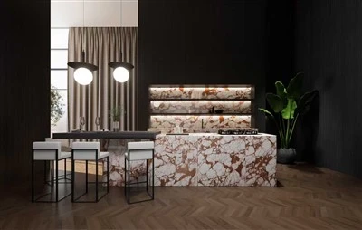 Dodávka projektu Burberry Marble Tiles