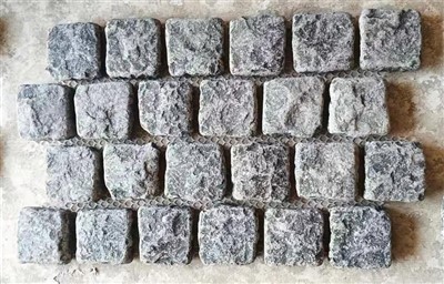 Tromlované žulové kostky 100x100mm